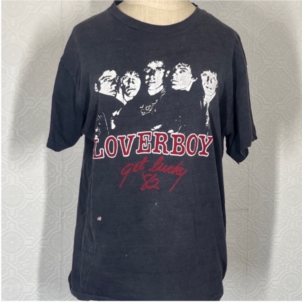Vintage 1984 Lover Boy Concert T-Shirt